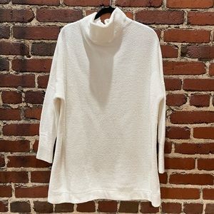 Free People Ottoman Slouchy Tunic White Size Small